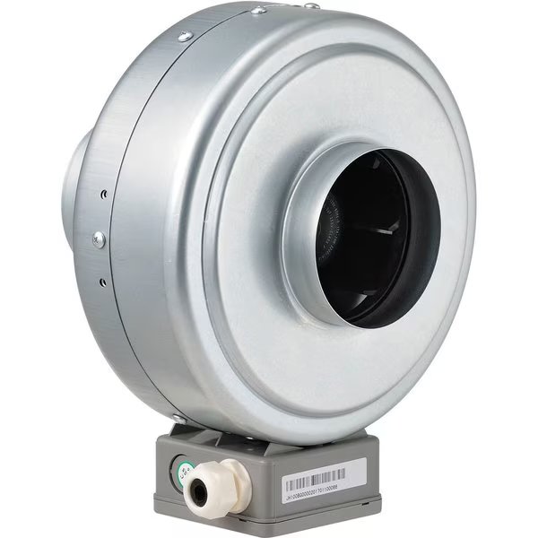 4 Galvanized Steel Inline Duct Fan W/ Energy Star Rating, Global Industrial, Mfr#: 292655
